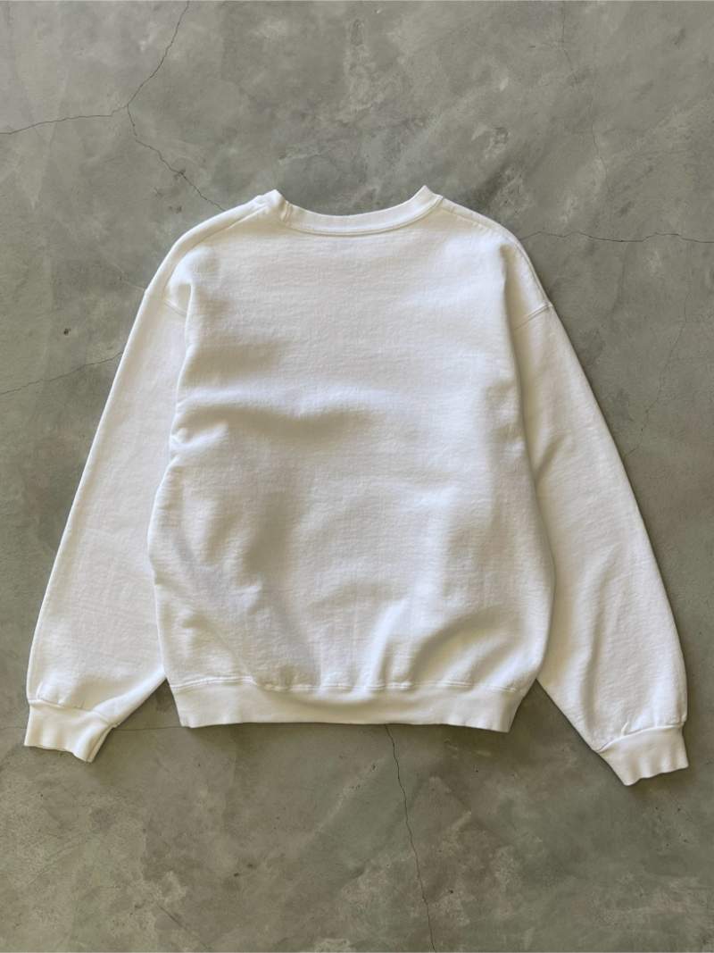 Arctic White Blank Sweatshirt - 00s -L