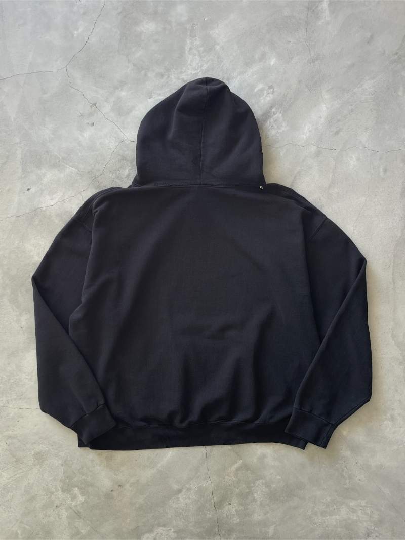 Lightweight Black Hoodie - 00s - Boxy M/L