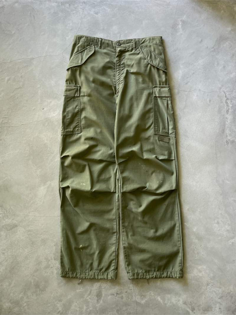 Military Green M-65 Cargo Pants - 50s/60s - 35"