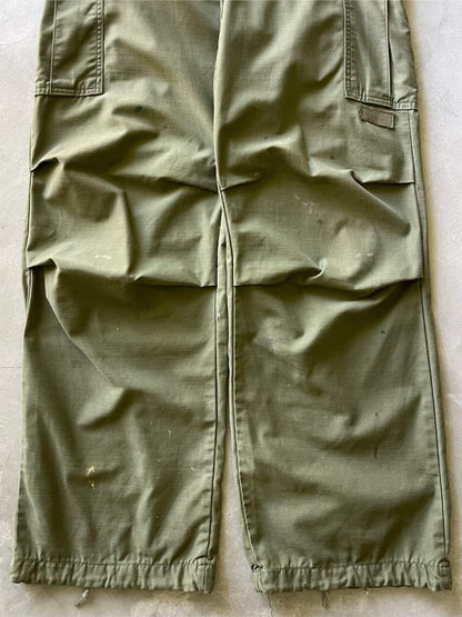 Military Green M-65 Cargo Pants - 50s/60s - 35"