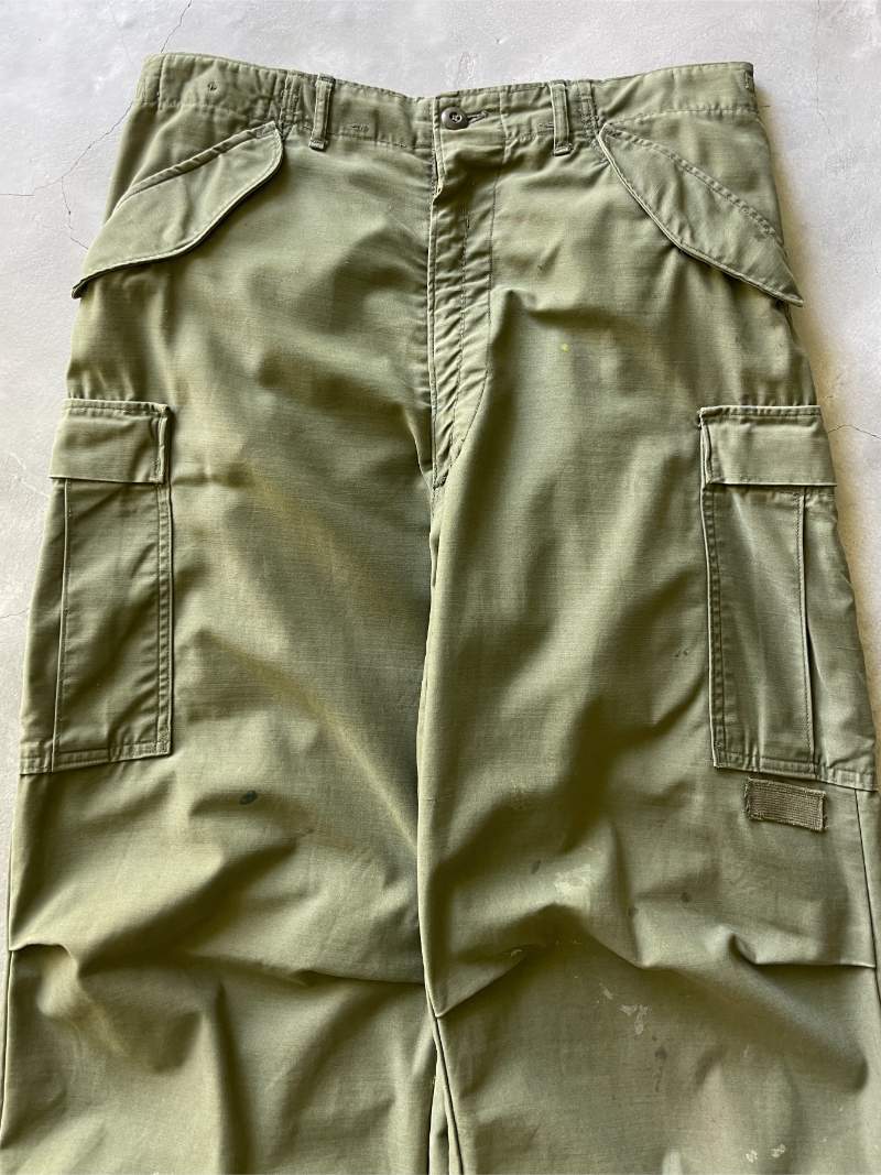 Military Green M-65 Cargo Pants - 50s/60s - 35"