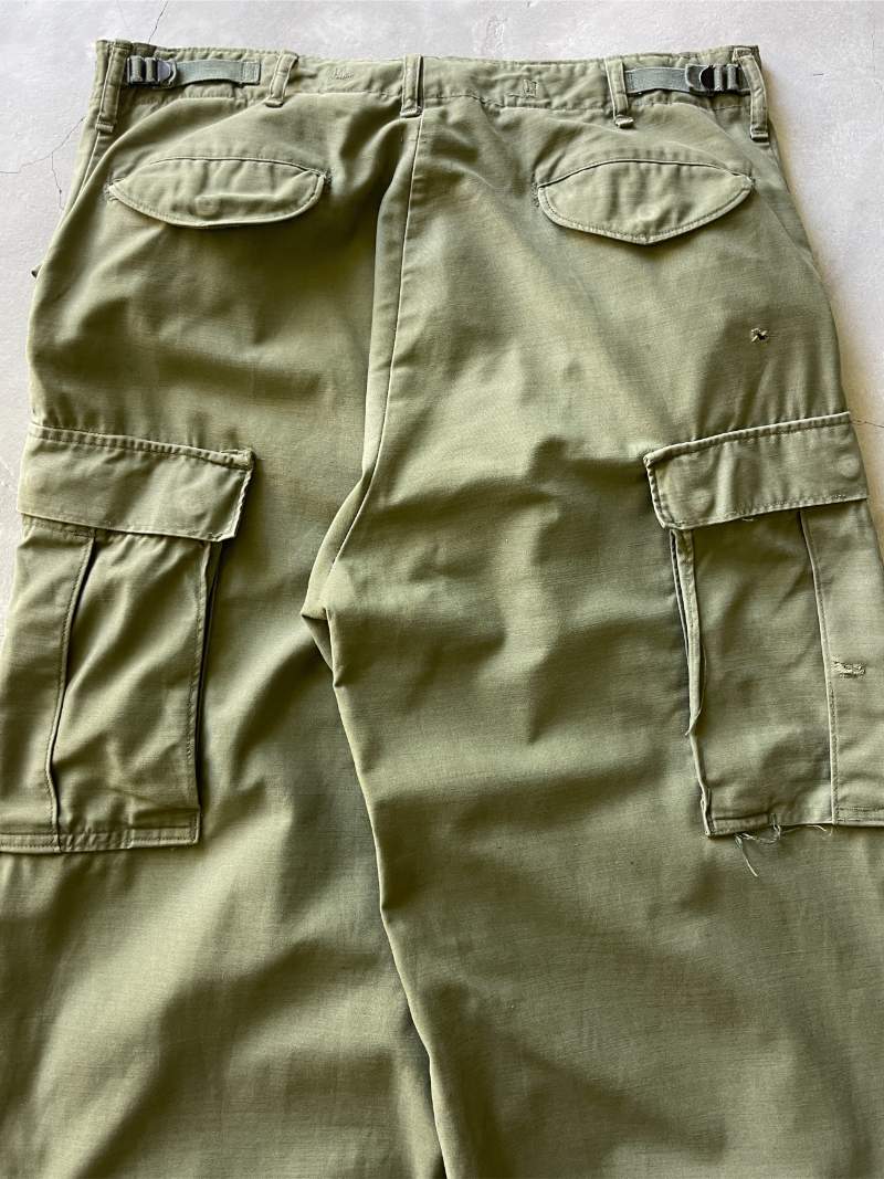 Military Green M-65 Cargo Pants - 50s/60s - 35"