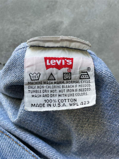 Levi's 501 Denim Jeans Light Wash - 90s - 32"