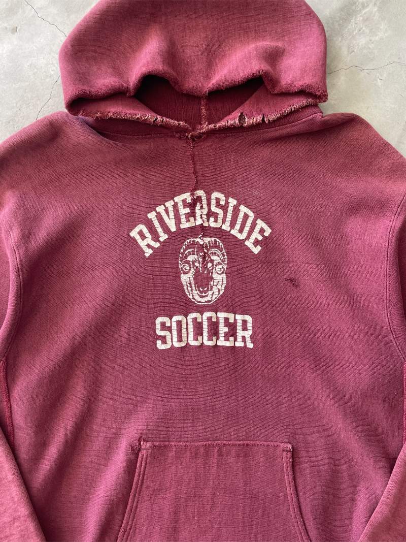 Maroon Champion Riverside Hoodie - M