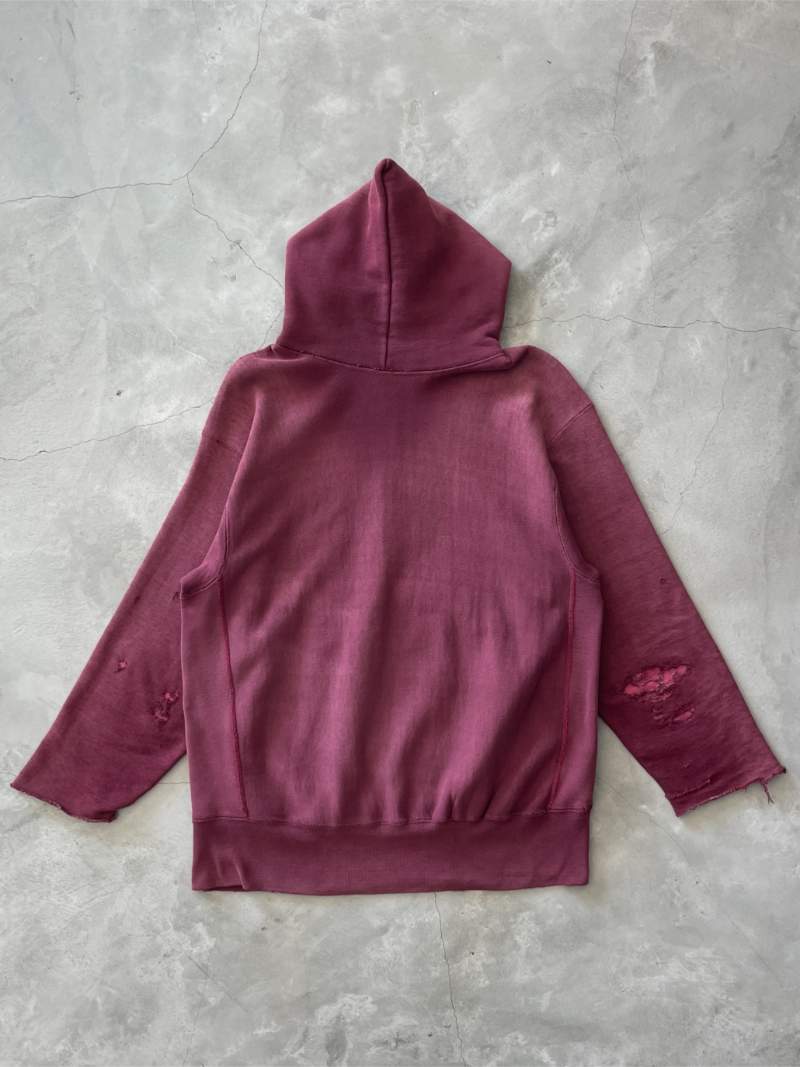 Maroon Champion Riverside Hoodie - M