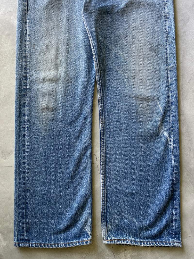 Levi's 501 Denim Jeans Medium Wash - 80s - 36"