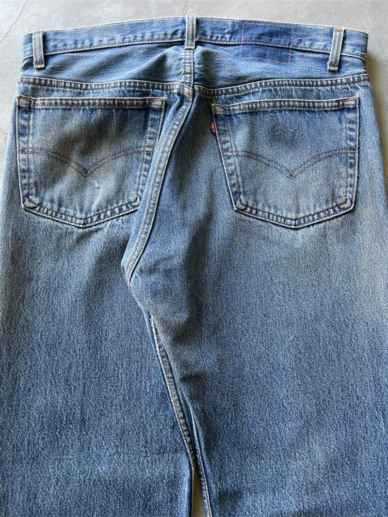 Levi's 501 Denim Jeans Medium Wash - 80s - 36"