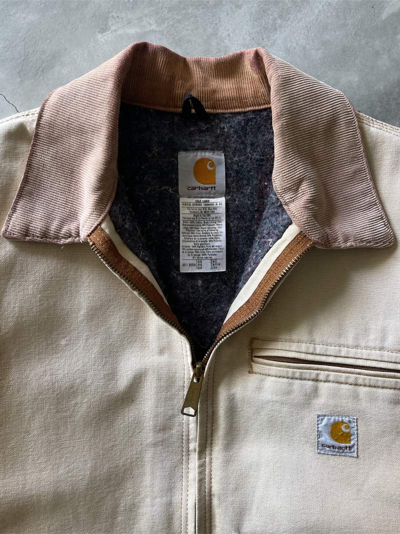 Tan Carhartt Detroit Jacket - L