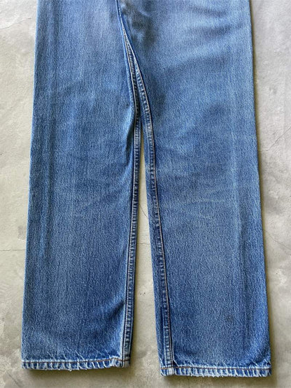 Distressed Levi's 501 Denim Jeans - 80s - 32"