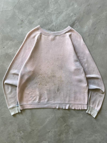 Cotton Candy Raglan Sweatshirt - 70s - L