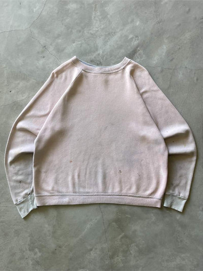 Cotton Candy Raglan Sweatshirt - 70s - L