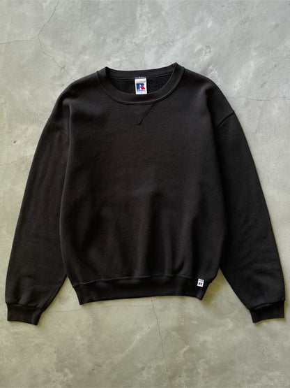 Black Russell Athletic Sweatshirt - 90s - M