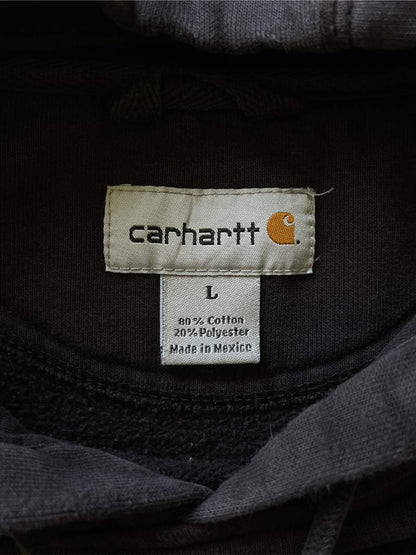 Black Carhartt Hoodie - 90s - L