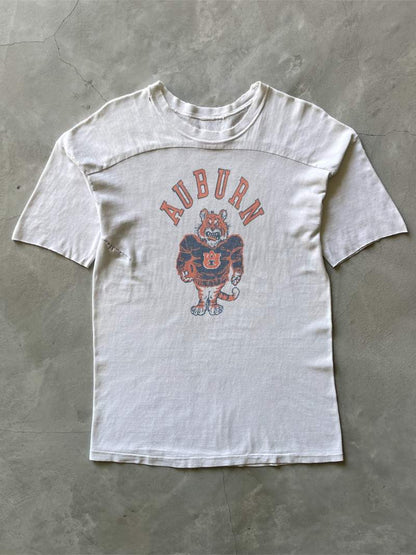 Auburn Water Print Jersey Shirt - 60s - L/XL