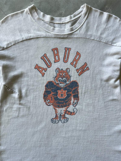 Auburn Water Print Jersey Shirt - 60s - L/XL