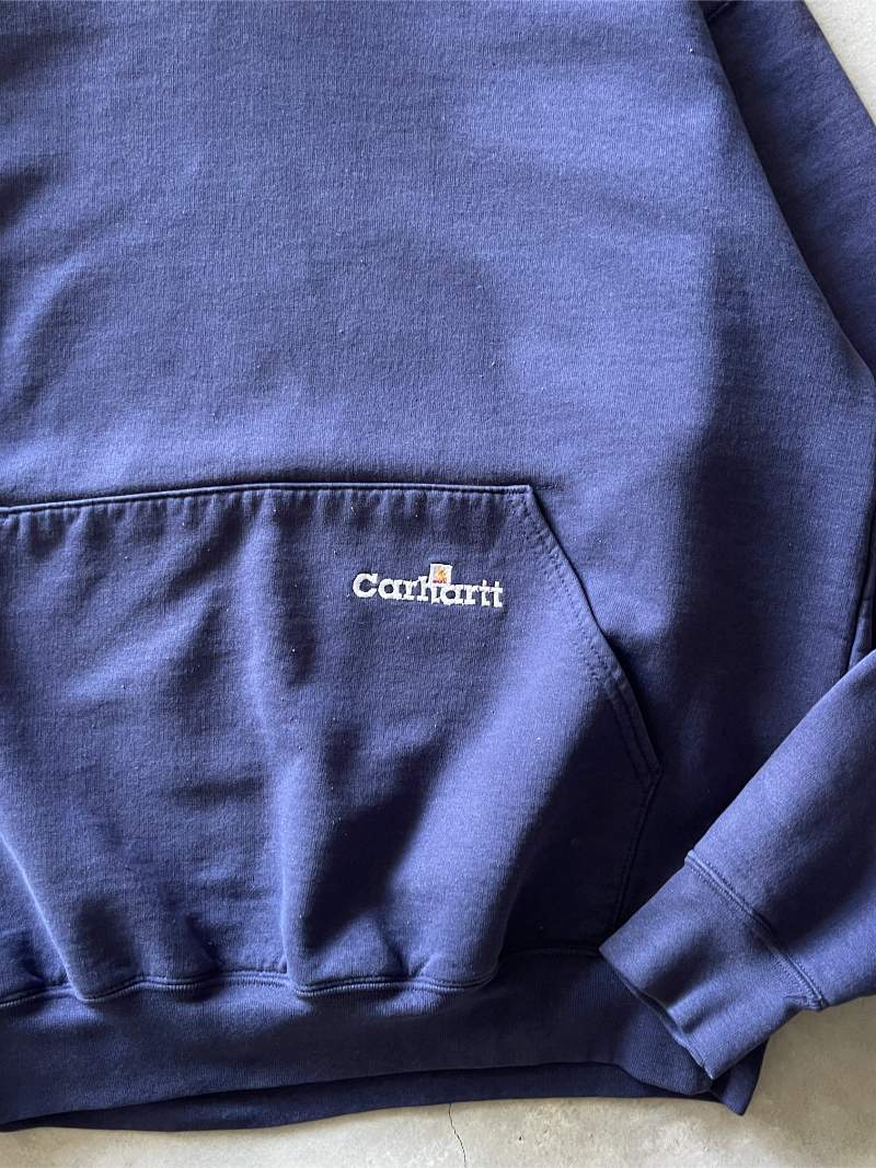 Navy Blue Carhartt Hoodie - L/XL