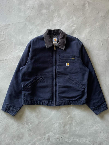 Navy Blue Carhartt Detroit Jacket - XL