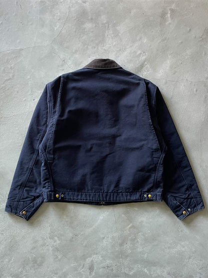 Navy Blue Carhartt Detroit Jacket - XL