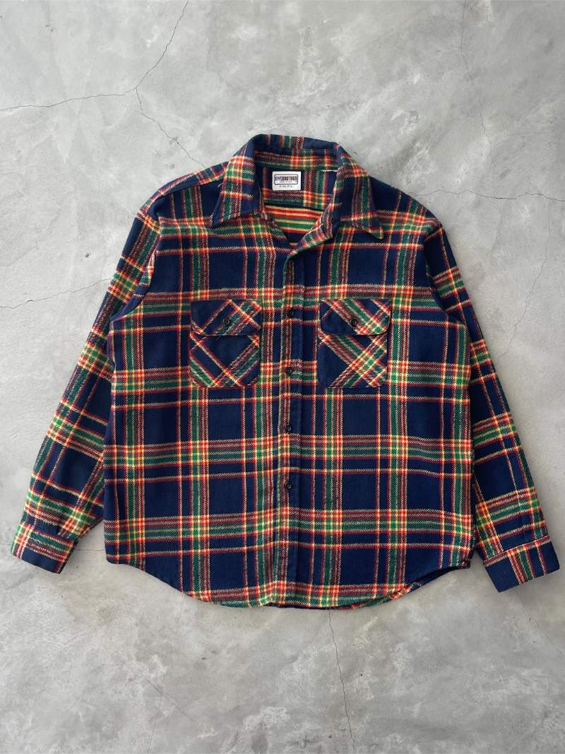 Five Brother Cotton Flannel Shirt - XL