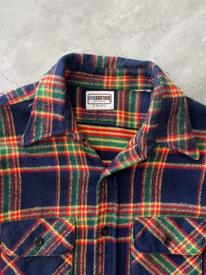 Five Brother Cotton Flannel Shirt - XL