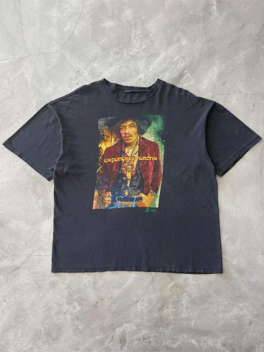 Faded Black jimi Hendrix T-Shirt - XL/XXL