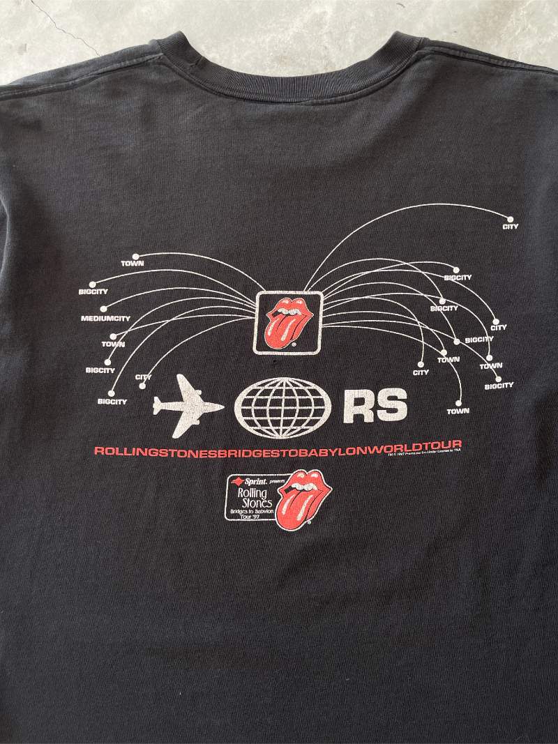 Black Rolling Stones T-Shirt - M/L