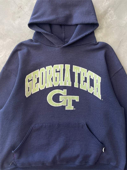 Georgia Tech Russell Hoodie - L