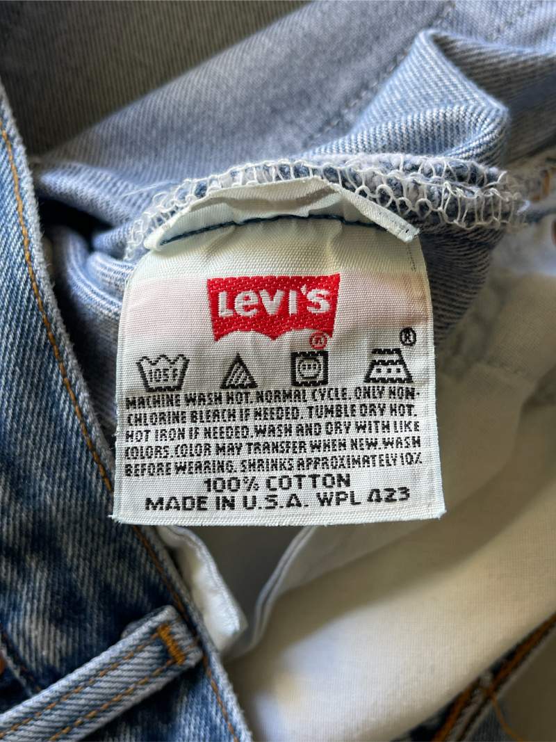 Levi's 501XX Denim Jeans - 34" x 30.5"