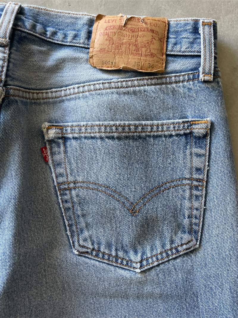 Levi's 501XX Denim Jeans - 34" x 30.5"