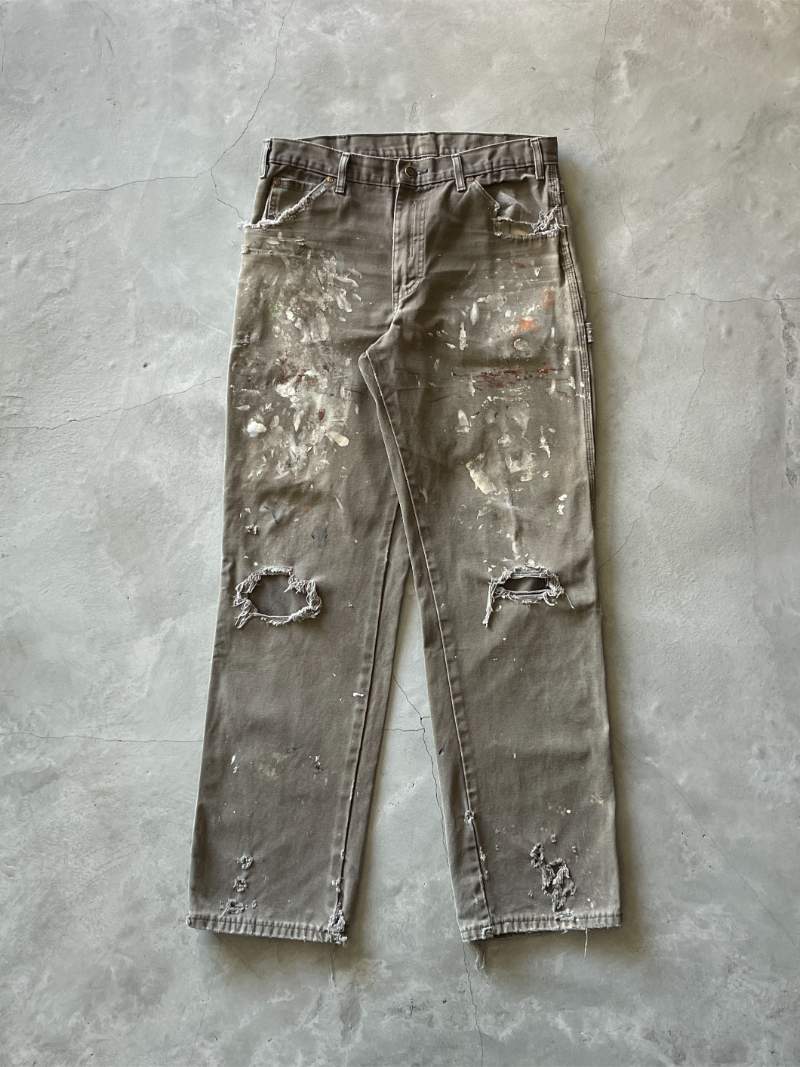 Painted Dickies Carpenter Pants - 34" x 31"