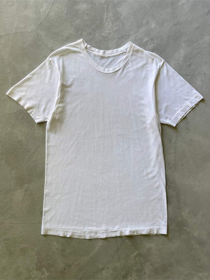 White Blank T-Shirt - 80s/90s - M/L