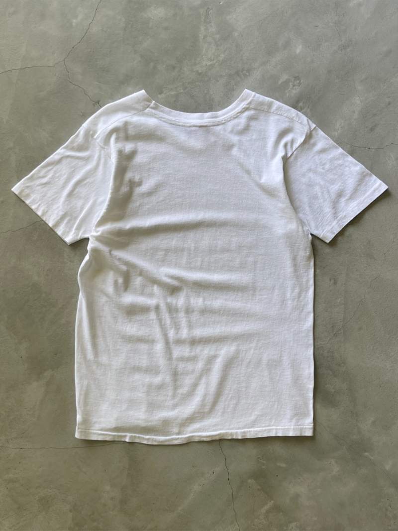 White Blank T-Shirt - 90s - S/M