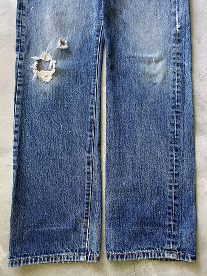 Shot Gun Hole Levis Denim Jeans - 00s - 32”