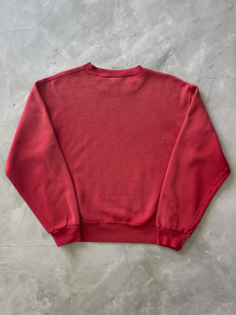 Sun Faded Red Russell Athletic Sweatshirt - 90s/00s - M