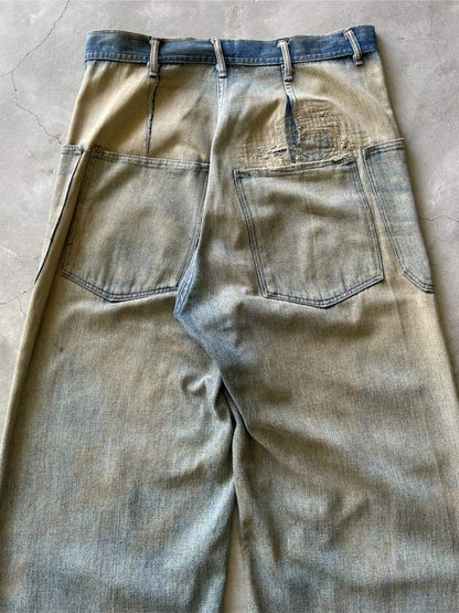 WWII USN First Pattern Dungarees - 40s - 31"