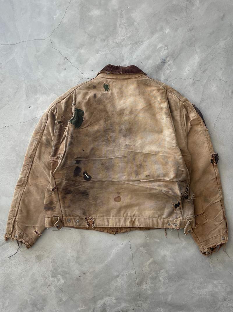 Thrashed Carhartt Detroit Jacket - L/XL