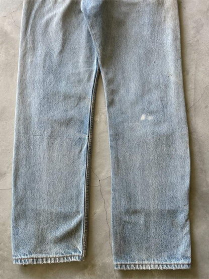 Thrashed Double Knee Levi's Jeans - 90s - 31.5"