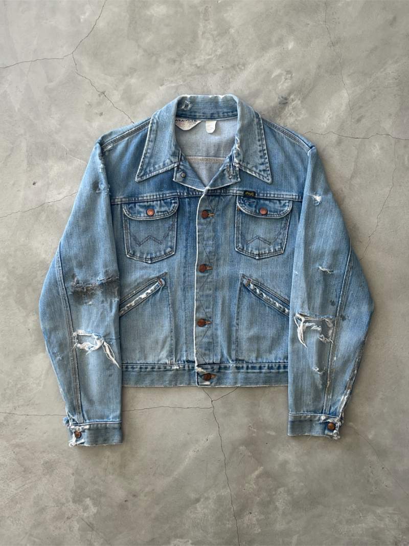 Wrangler 'No-Fault' Denim Jacket - M