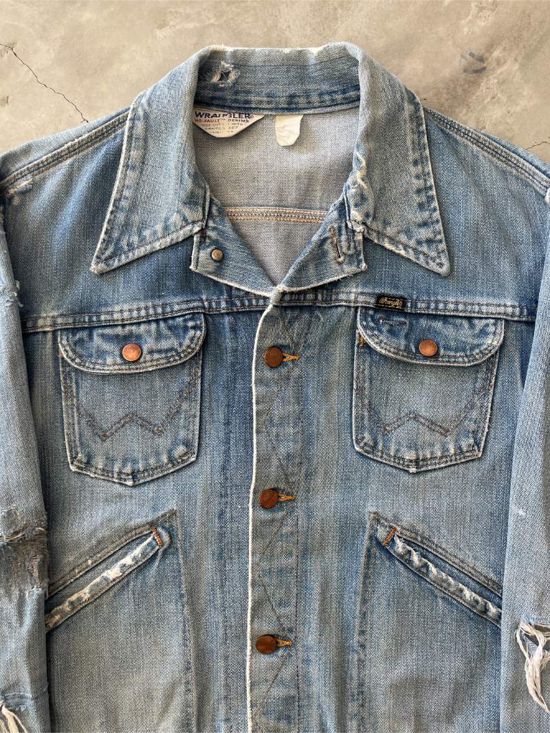 Wrangler 'No-Fault' Denim Jacket - M