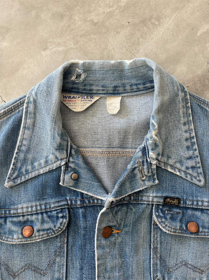 Wrangler 'No-Fault' Denim Jacket - M