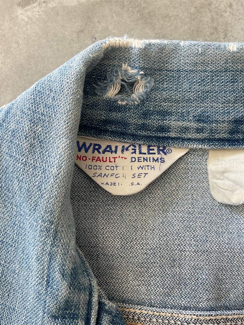 Wrangler 'No-Fault' Denim Jacket - M