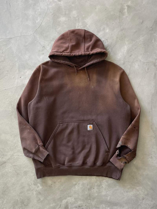 Thrashed Brown Carhartt Hoodie - XL/XXL