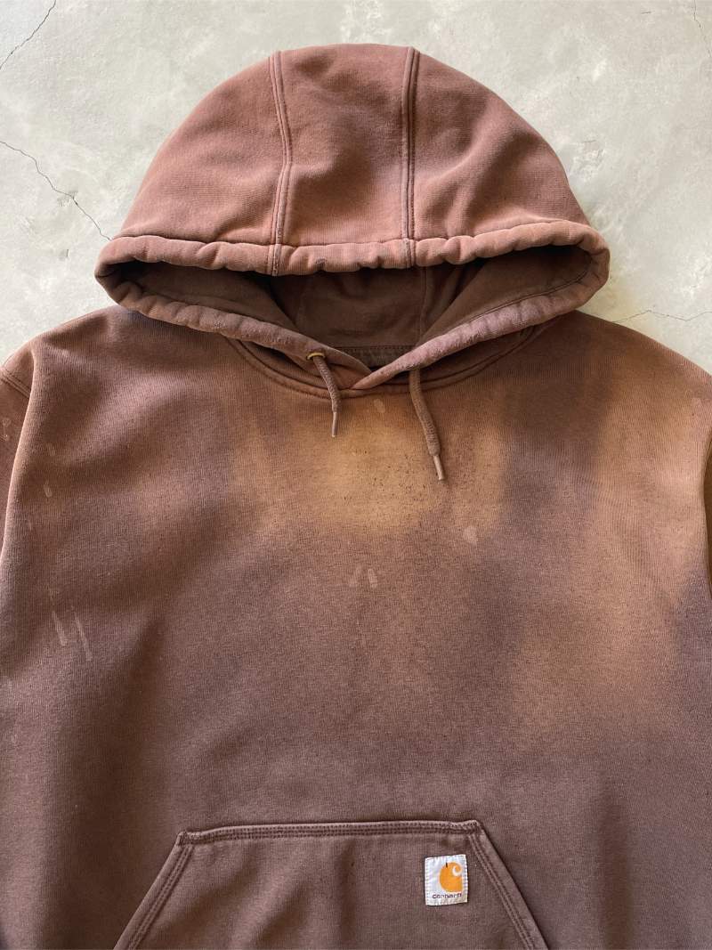 Thrashed Brown Carhartt Hoodie - XL/XXL