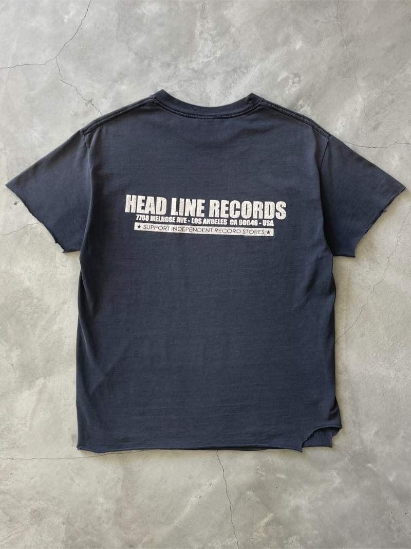 Head Line Records Chopped T-Shirt - 00s - S/M