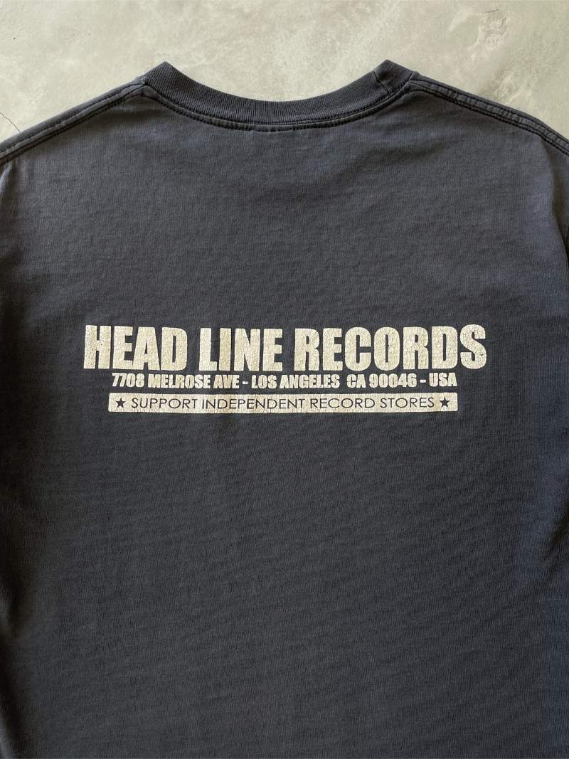 Head Line Records Chopped T-Shirt - 00s - S/M