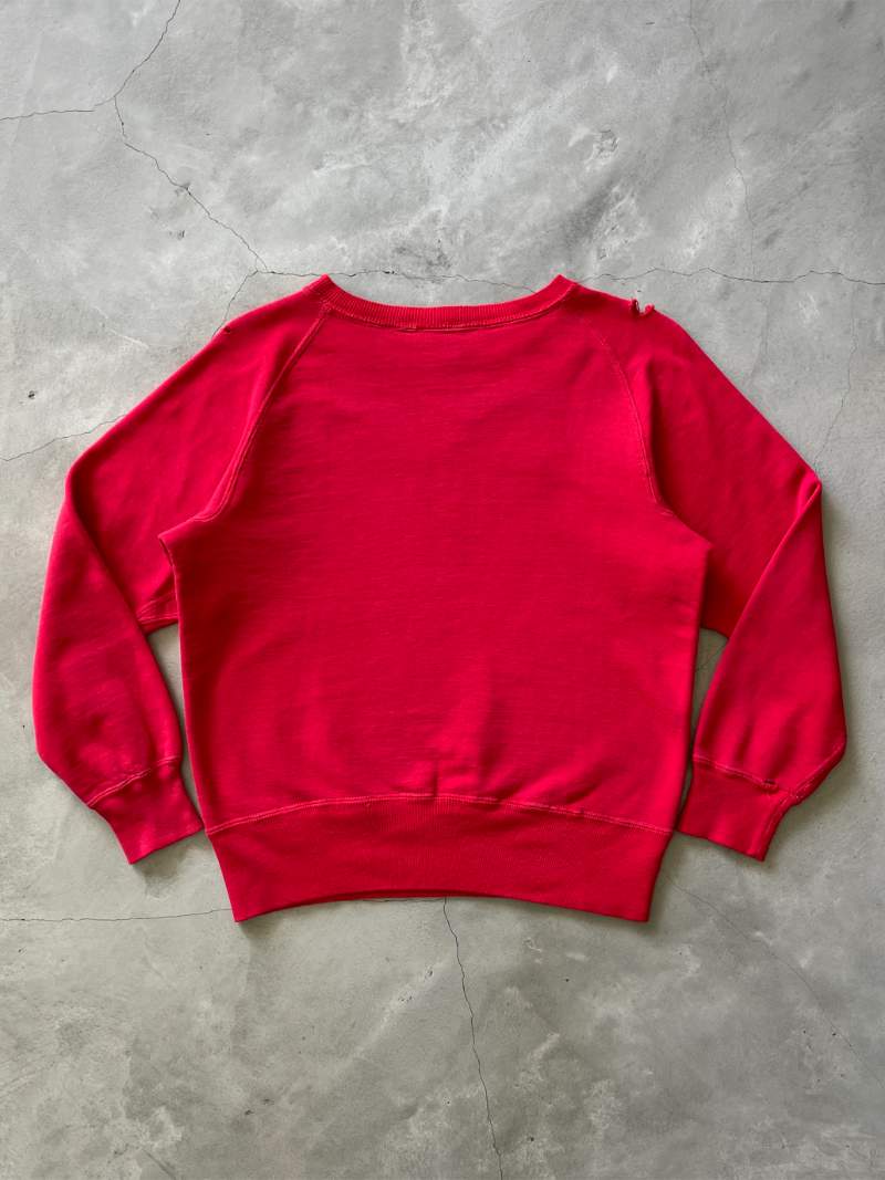 Thrashed Red Rogues Freedom Sleeve Sweatshirt - 50s/60s - S