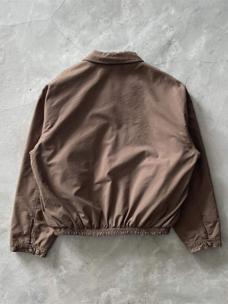 Giorgio Armani Mocha Bomber Jacket - L