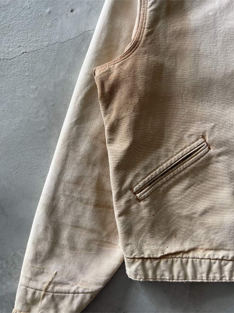 Faded Tan Carhartt Detroit Jacket - L/XL T