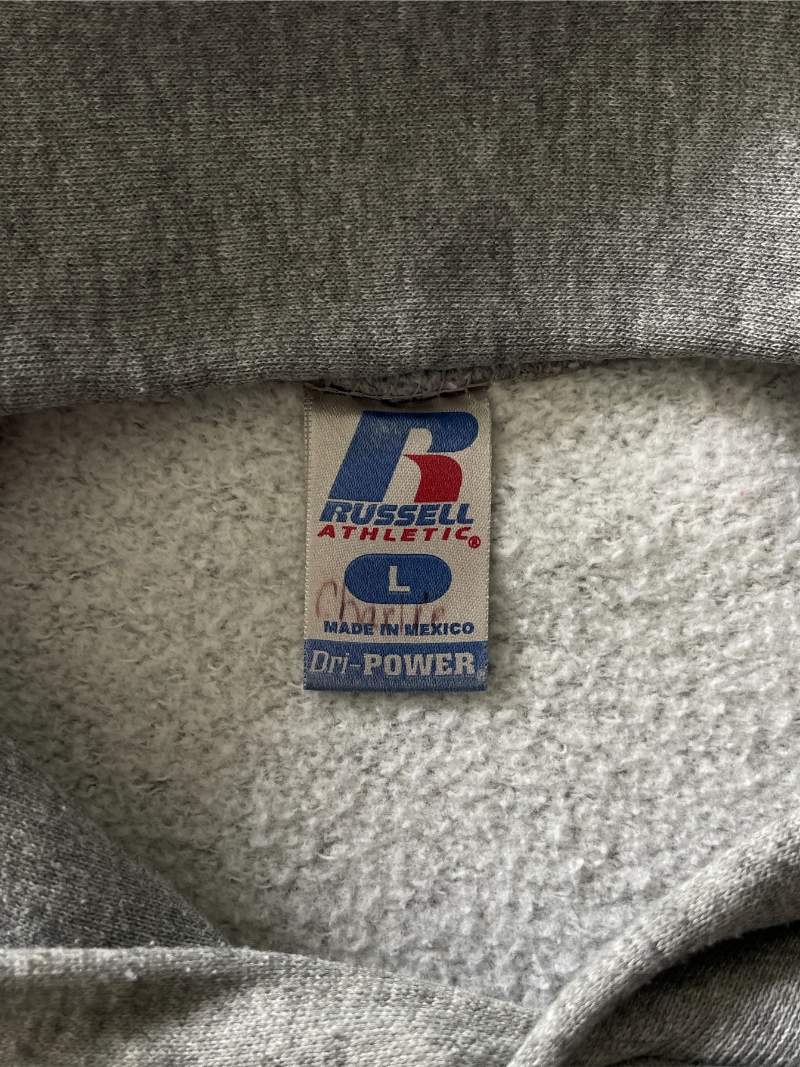 Grey Russell Hoodie - L/XL