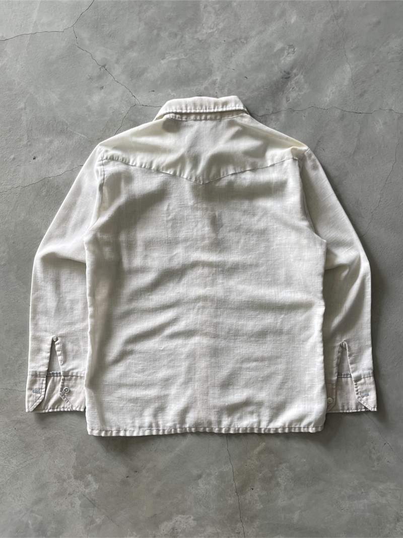 White Linen Button Down - S/M